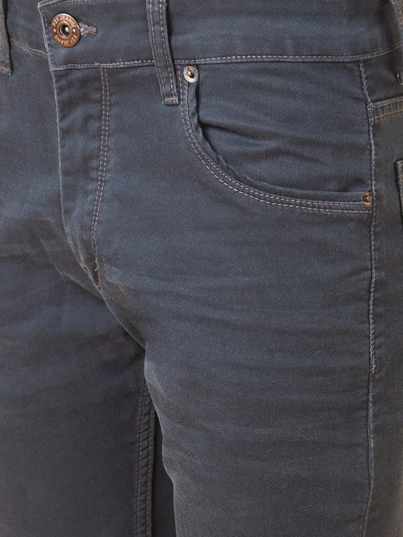 globus  Globus Men Grey Mid-Rise Tapered Fit Jeans for Men | Best Price UAE